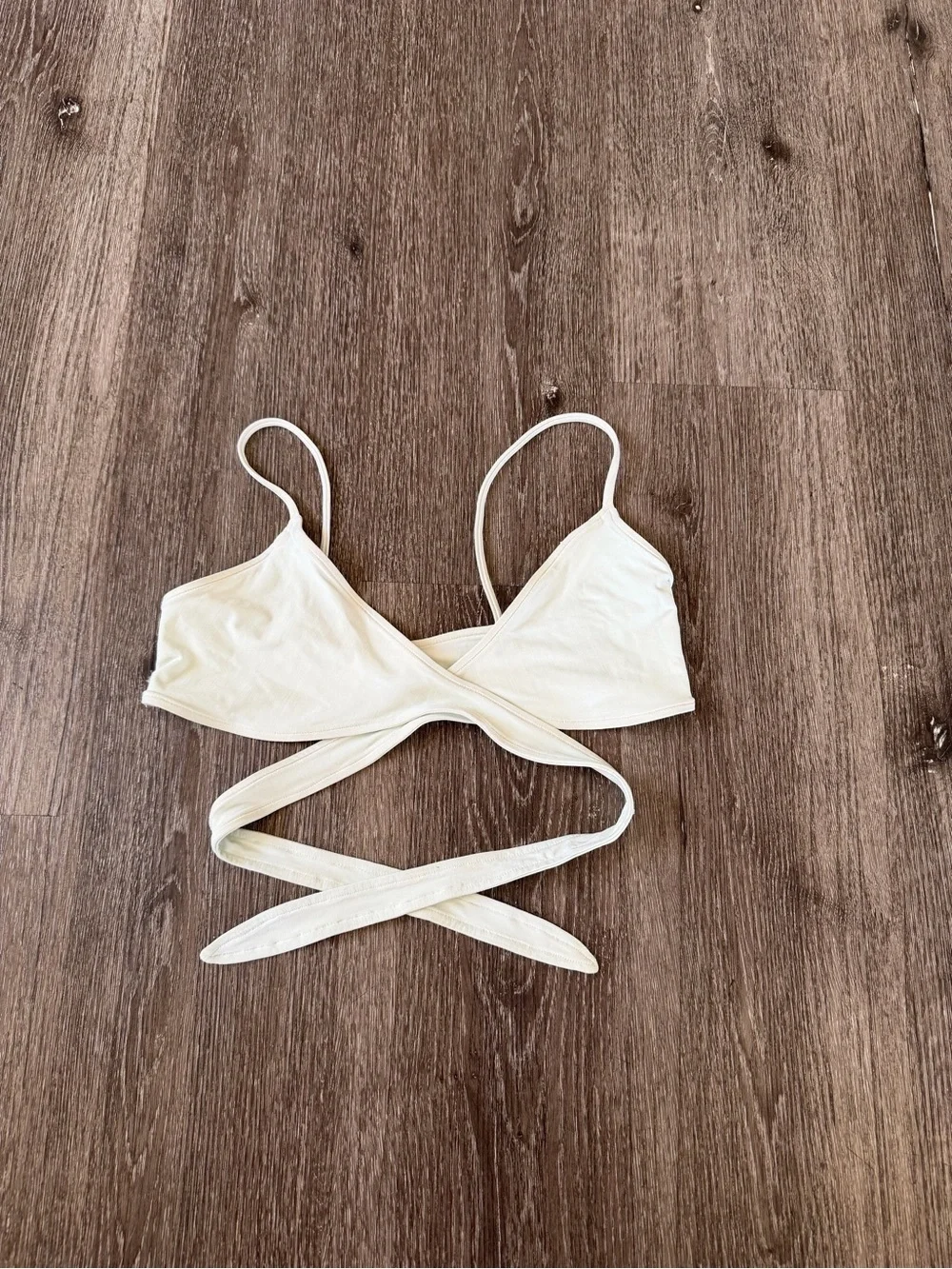 l*space Pale Mint Bikini Top